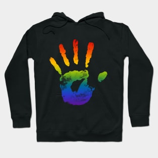 Gay Handprint Hoodie